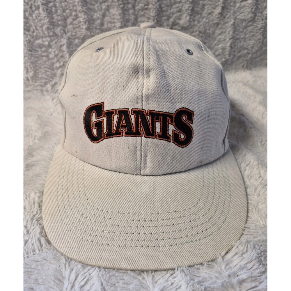 Vintage San Francisco Giants MLB Baseball SnapBack Hat Cap 80s Off White United
